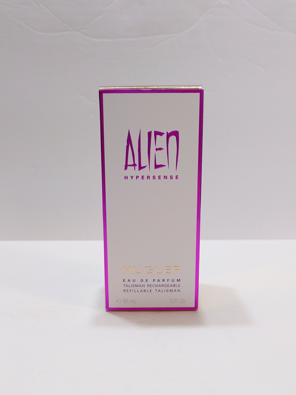 Mugler Alien Hypersense Eau De Parfum 90ml RECHARGEABLE EMPTY BOTTLE, NO PERFUME